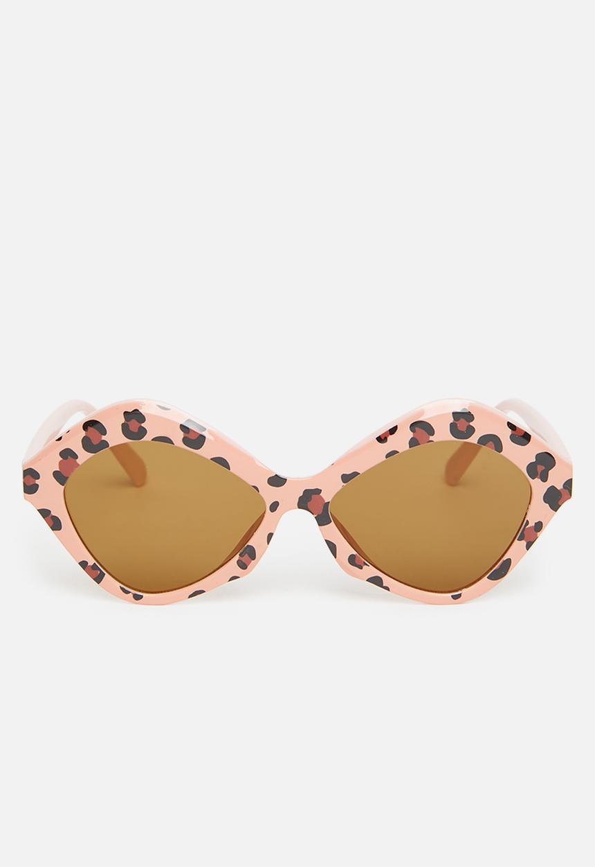 Pop Candy - Butterfly shaped sunglasses - brown