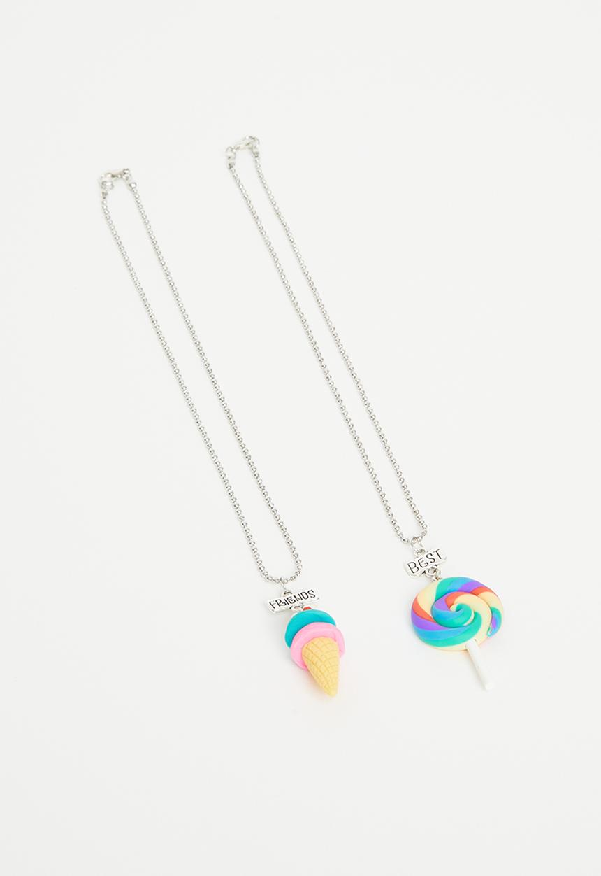 Pop Candy - Girls novelty necklace set - multi