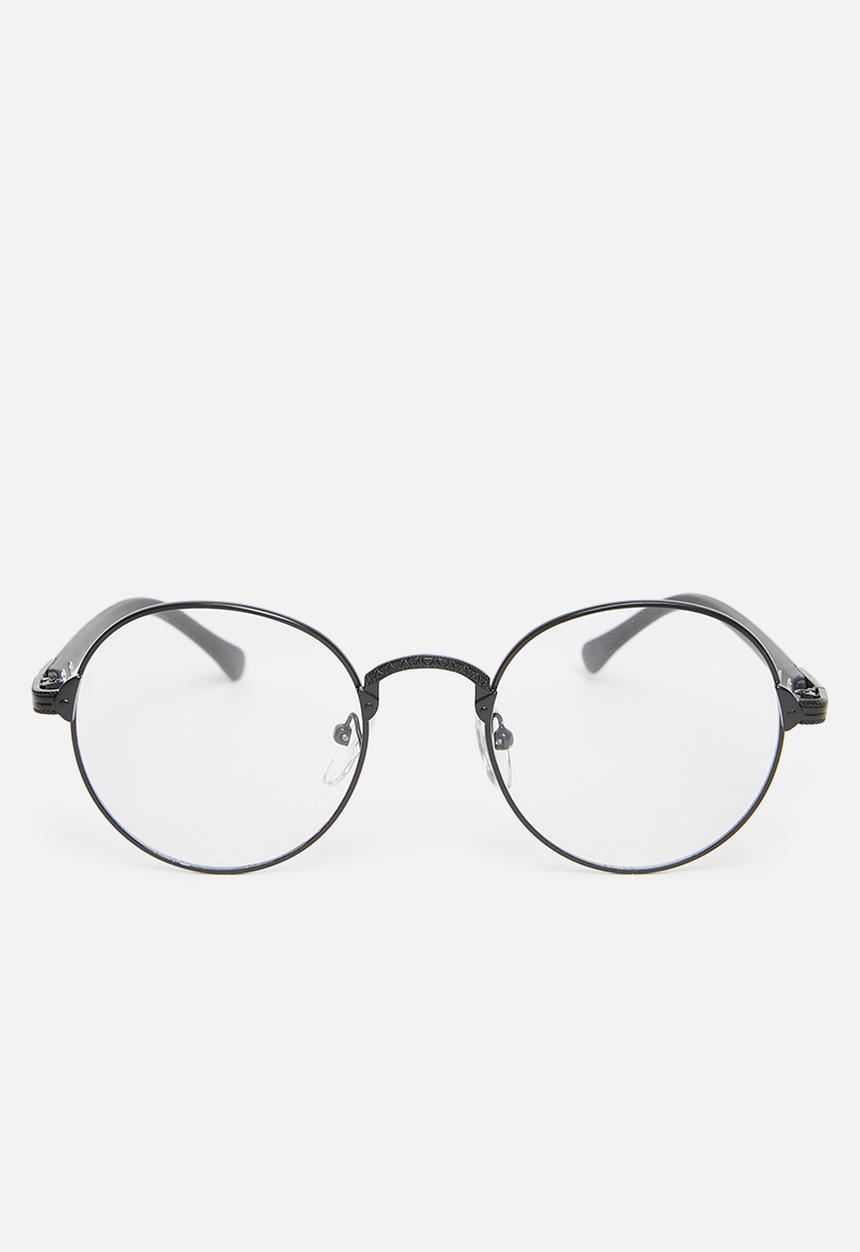Pop Candy - Girls round sunglasses - clear 