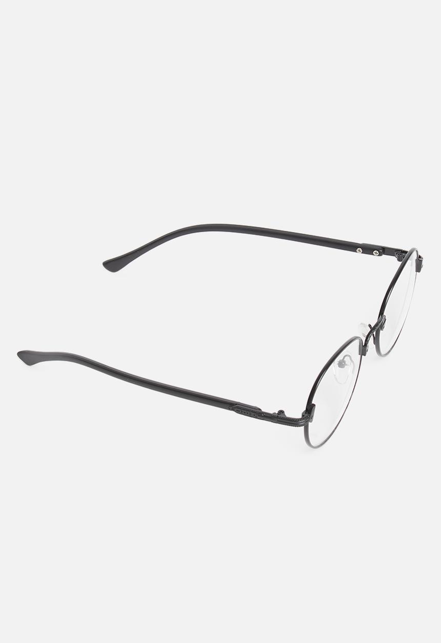 Pop Candy - Girls round sunglasses - clear 