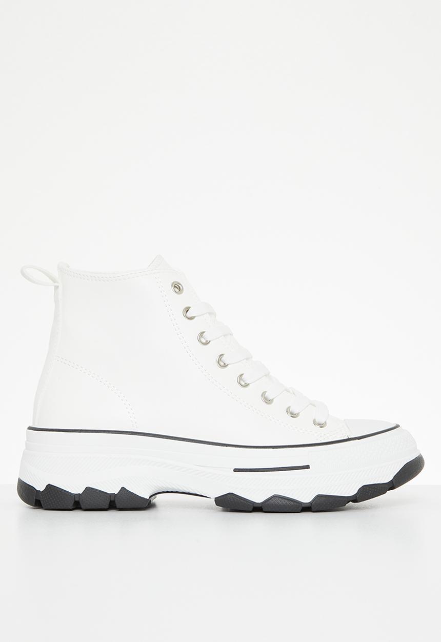 Madison® - Sabrina high top sneaker - white
