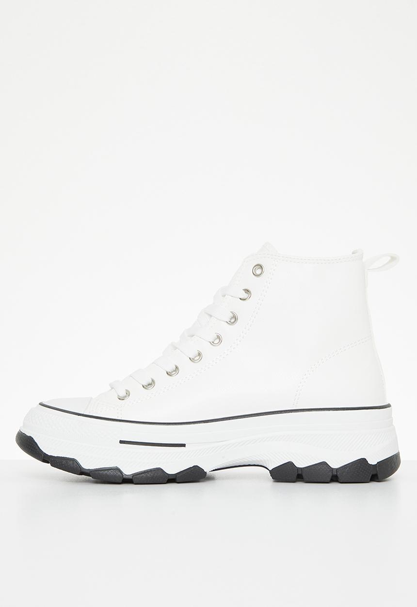 Madison® - Sabrina high top sneaker - white