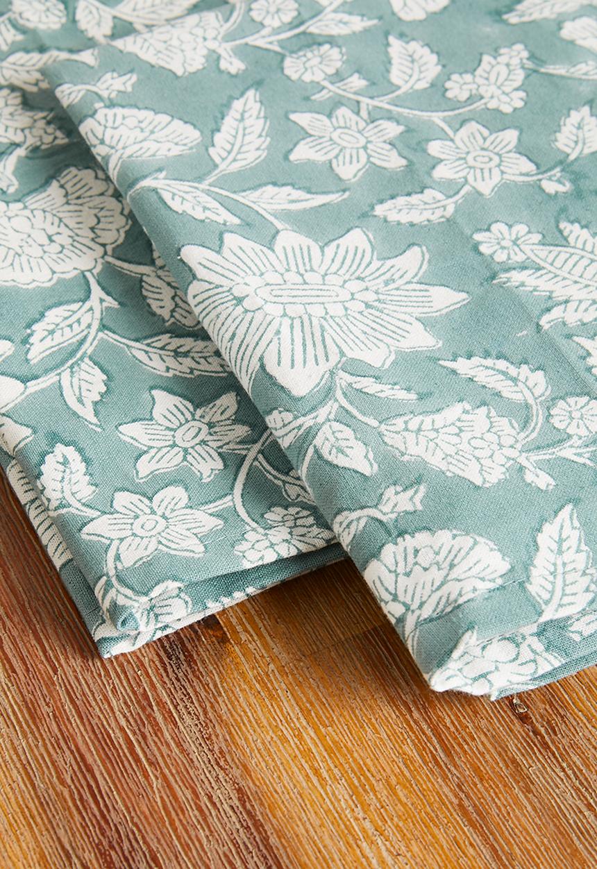 Sixth Floor - Sparrow napkins set of 4 - green