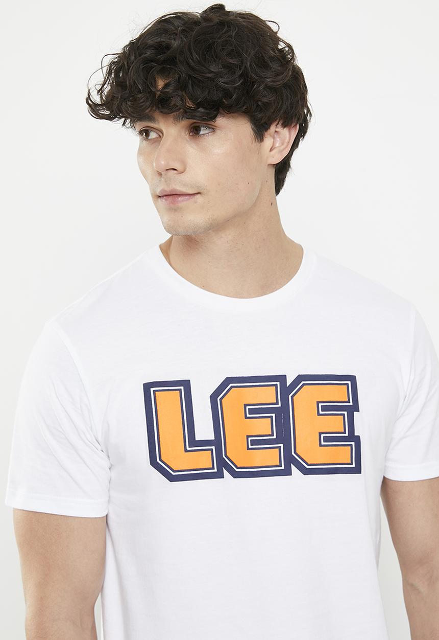 Lee  - Club logo tee - white