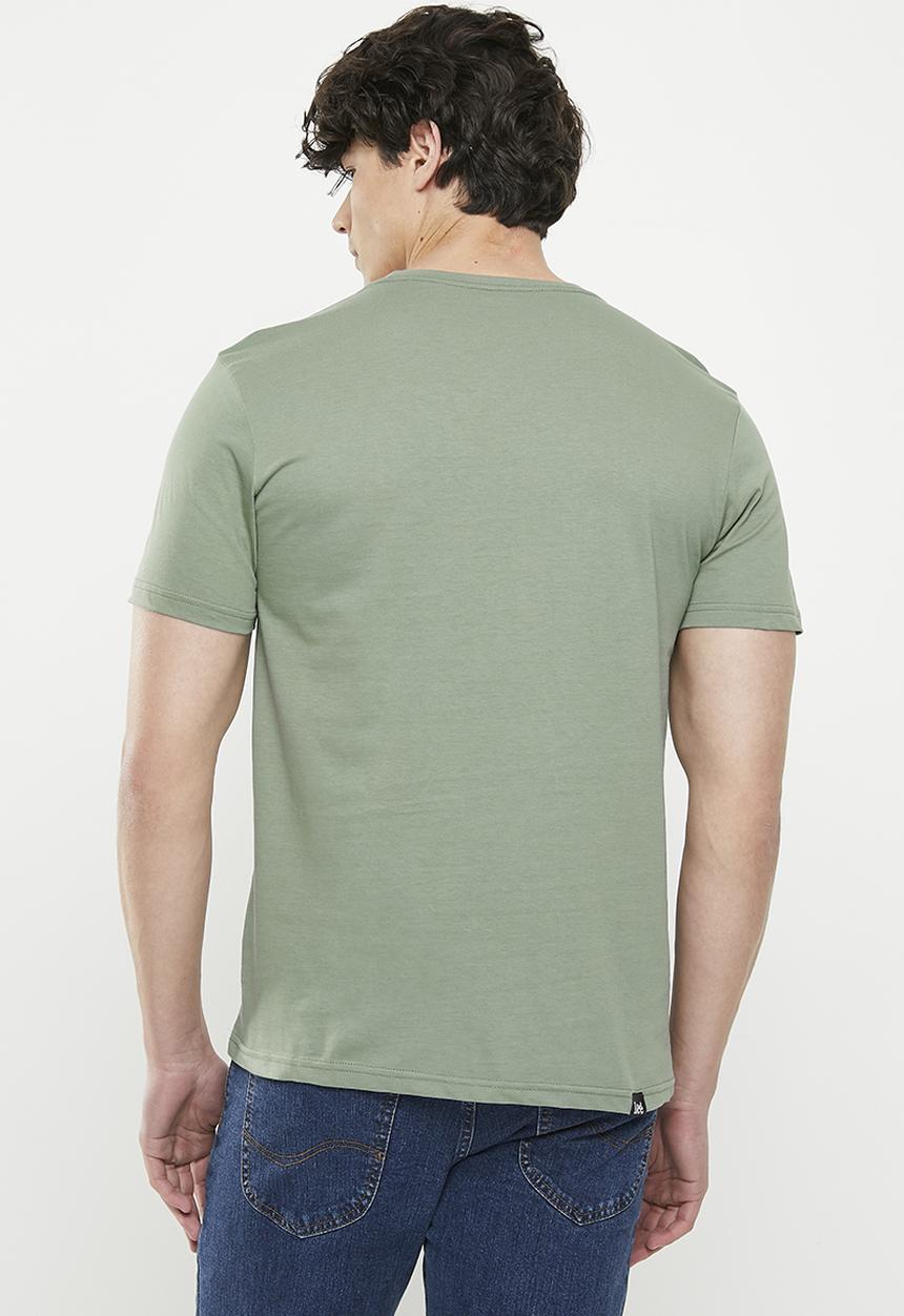 Lee  - Box denim tee - laurel