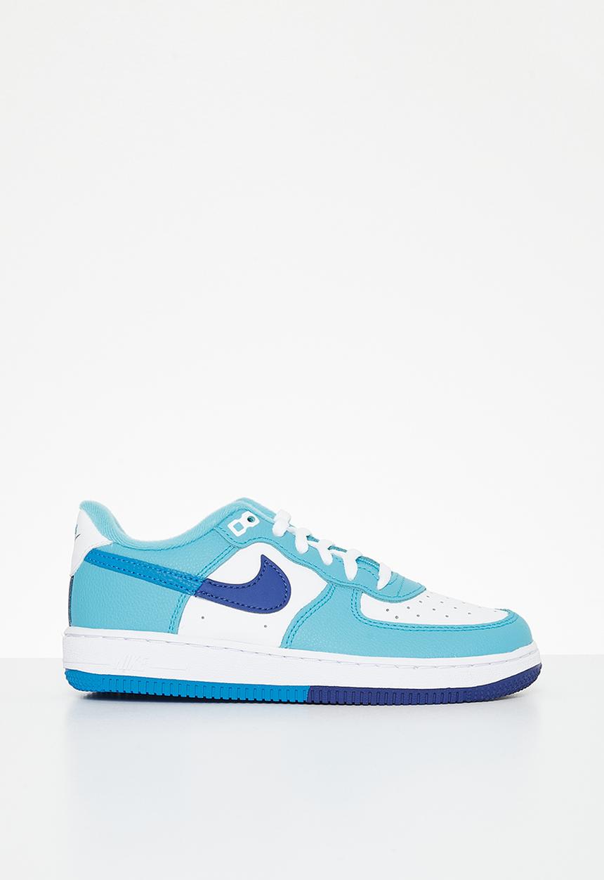 Nike - Nike force 1 lv8 2 - white/lt photo blue-deep royal blue