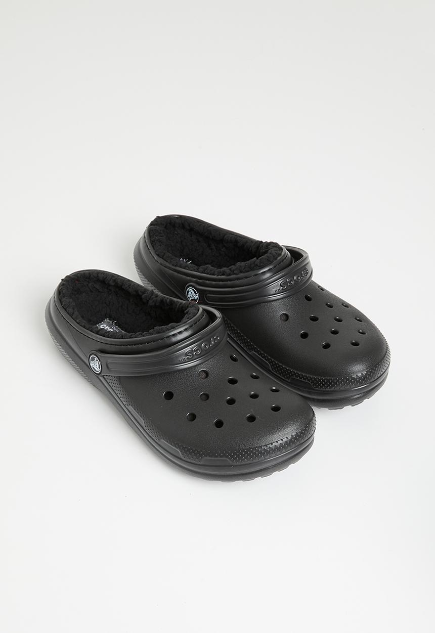 Crocs - Classic lined clog k - black