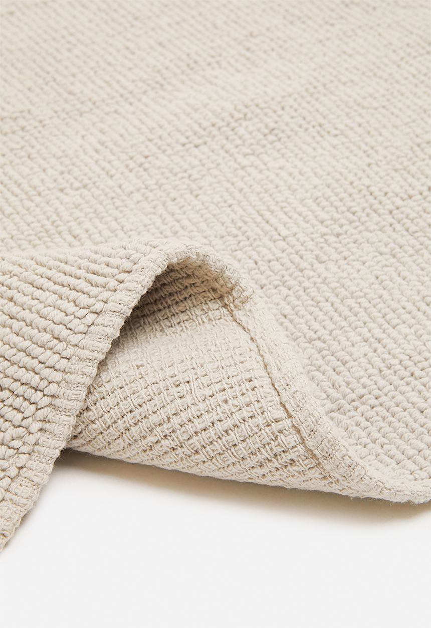 Sixth Floor - Plain cotton bath mat - grey