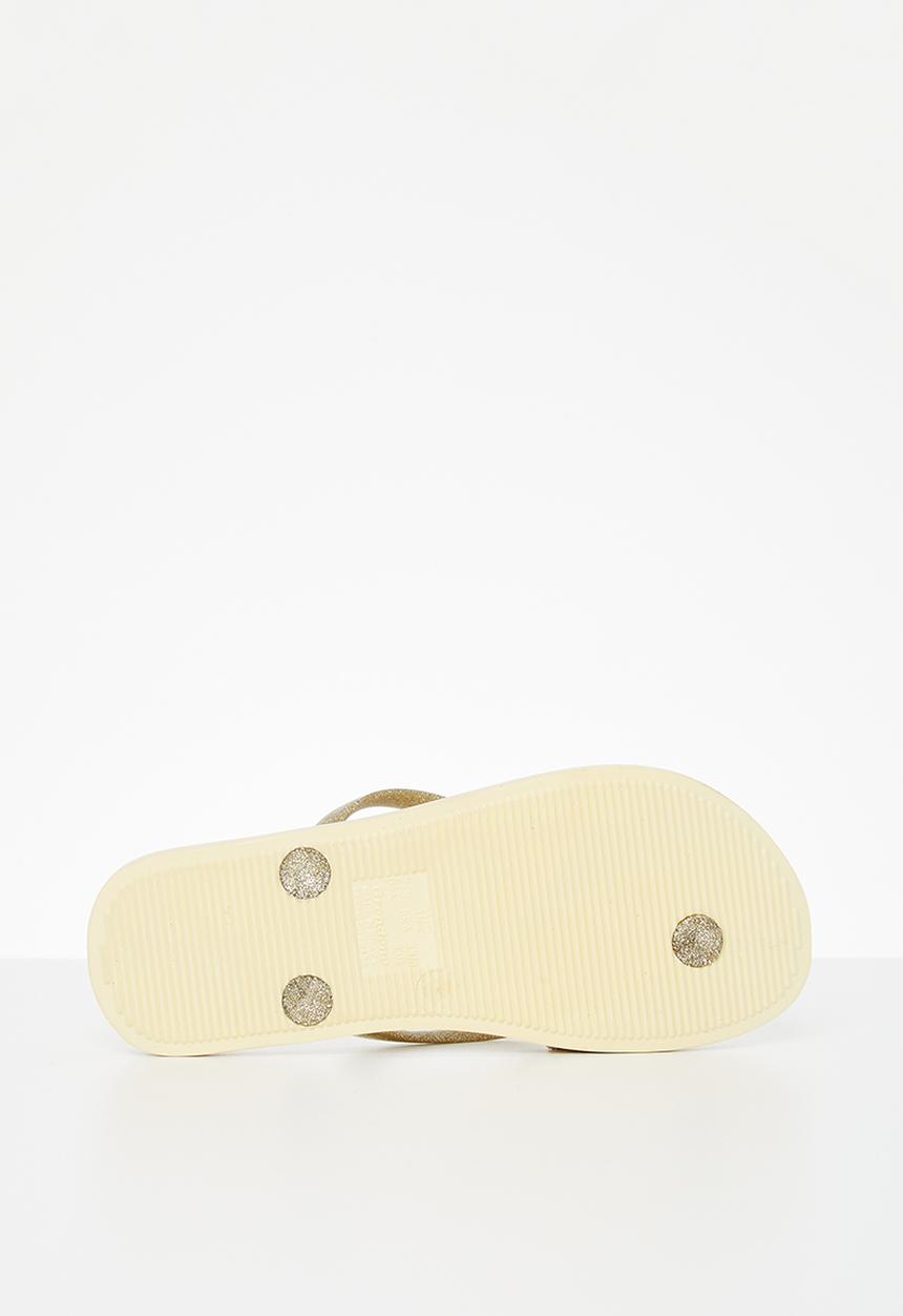 Ipanema - Ipanema glitter kids - yellow & silver 