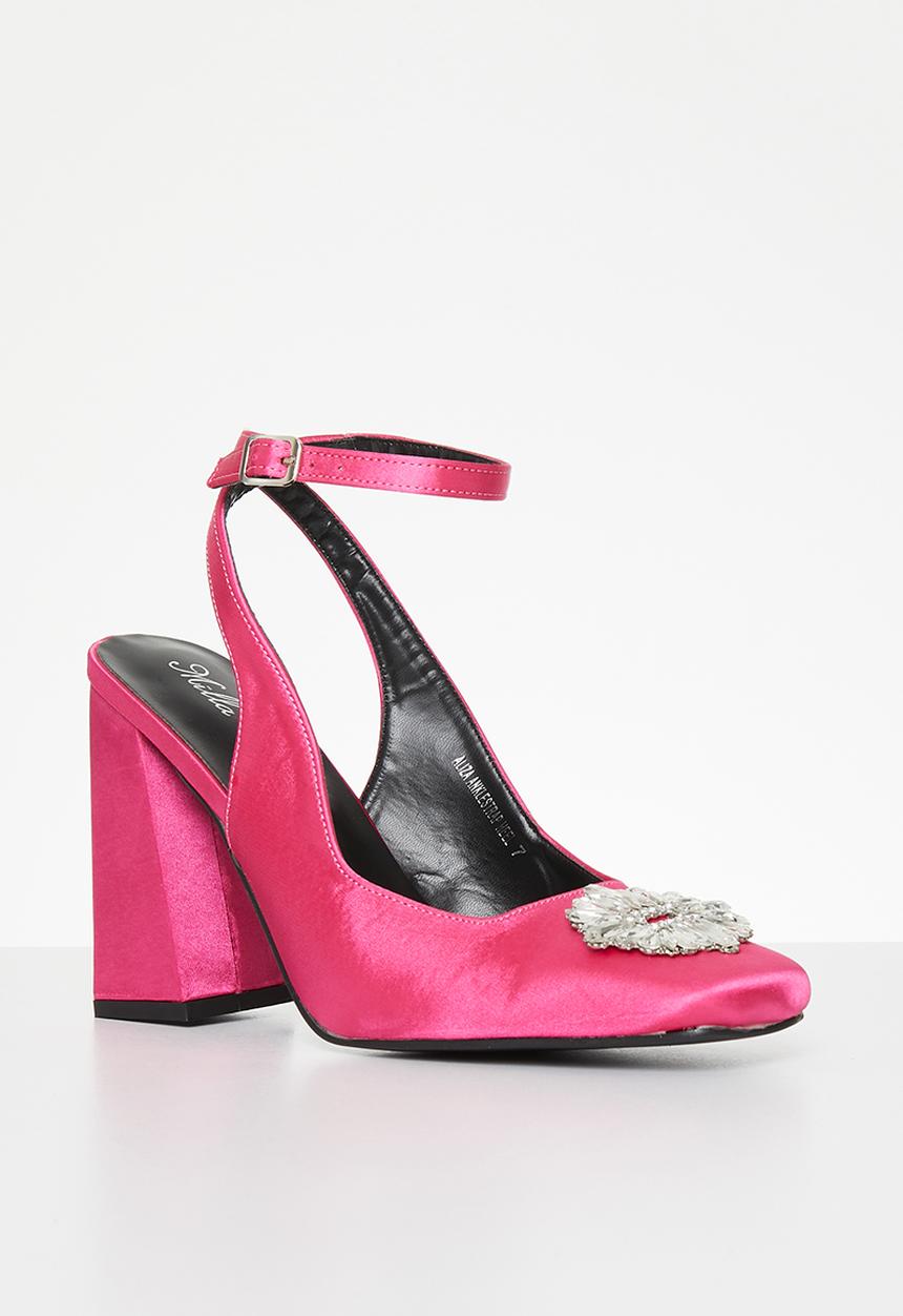 MILLA - Aliza anklestrap heel - pink