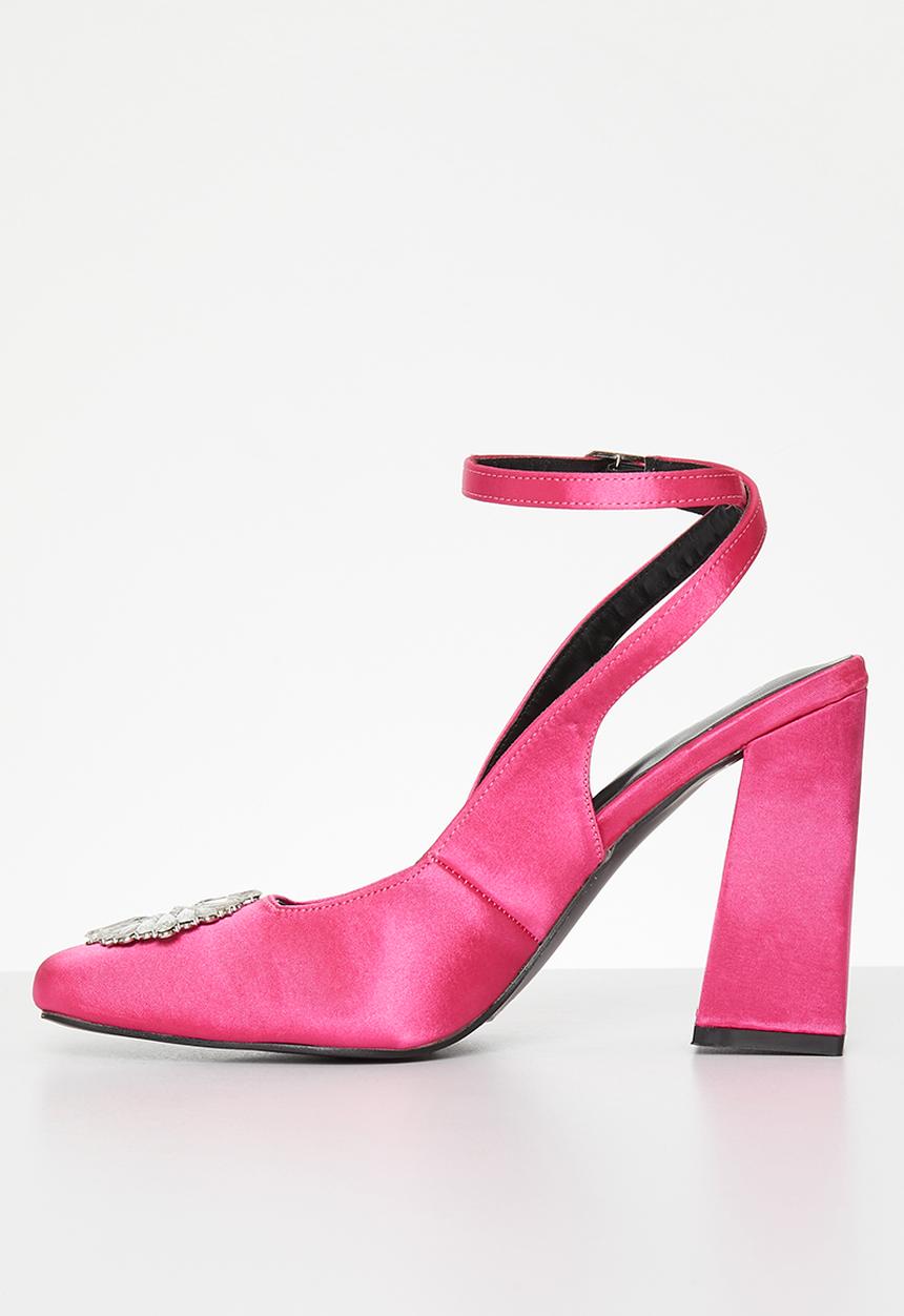 MILLA - Aliza anklestrap heel - pink