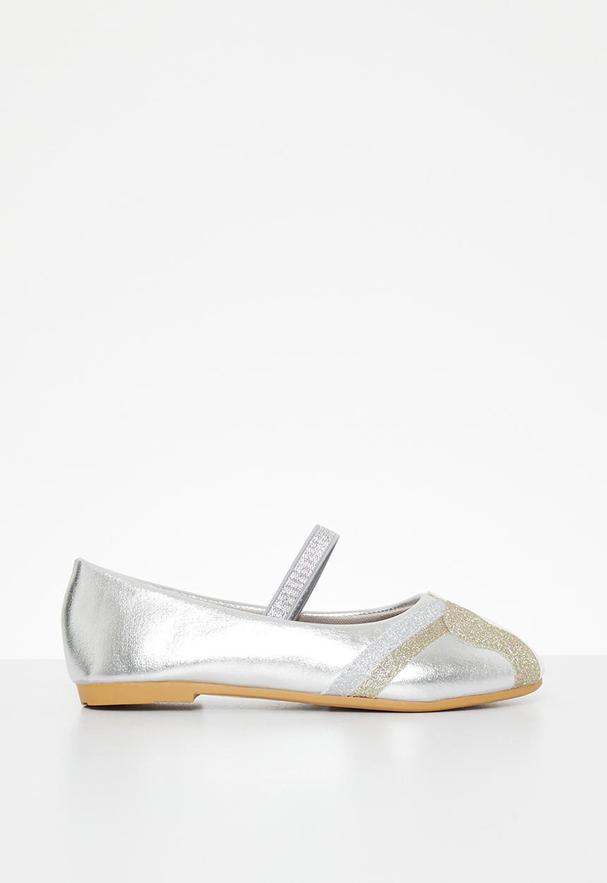 Pop Candy - Girls ballet flats - silver