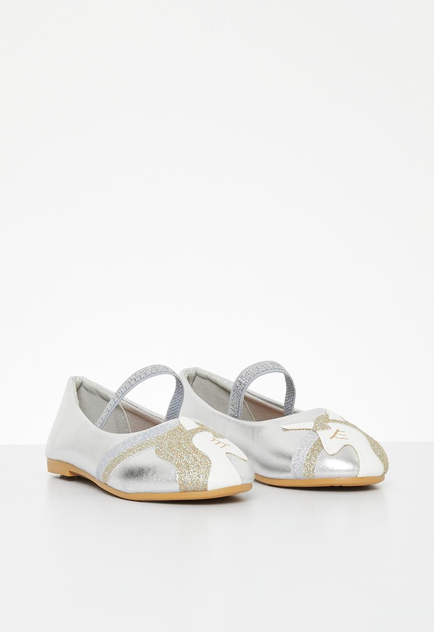 Pop Candy - Girls ballet flats - silver