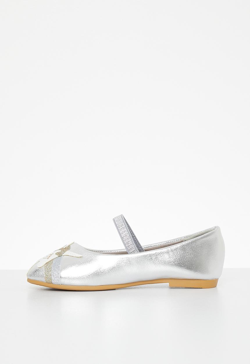 Pop Candy - Girls ballet flats - silver