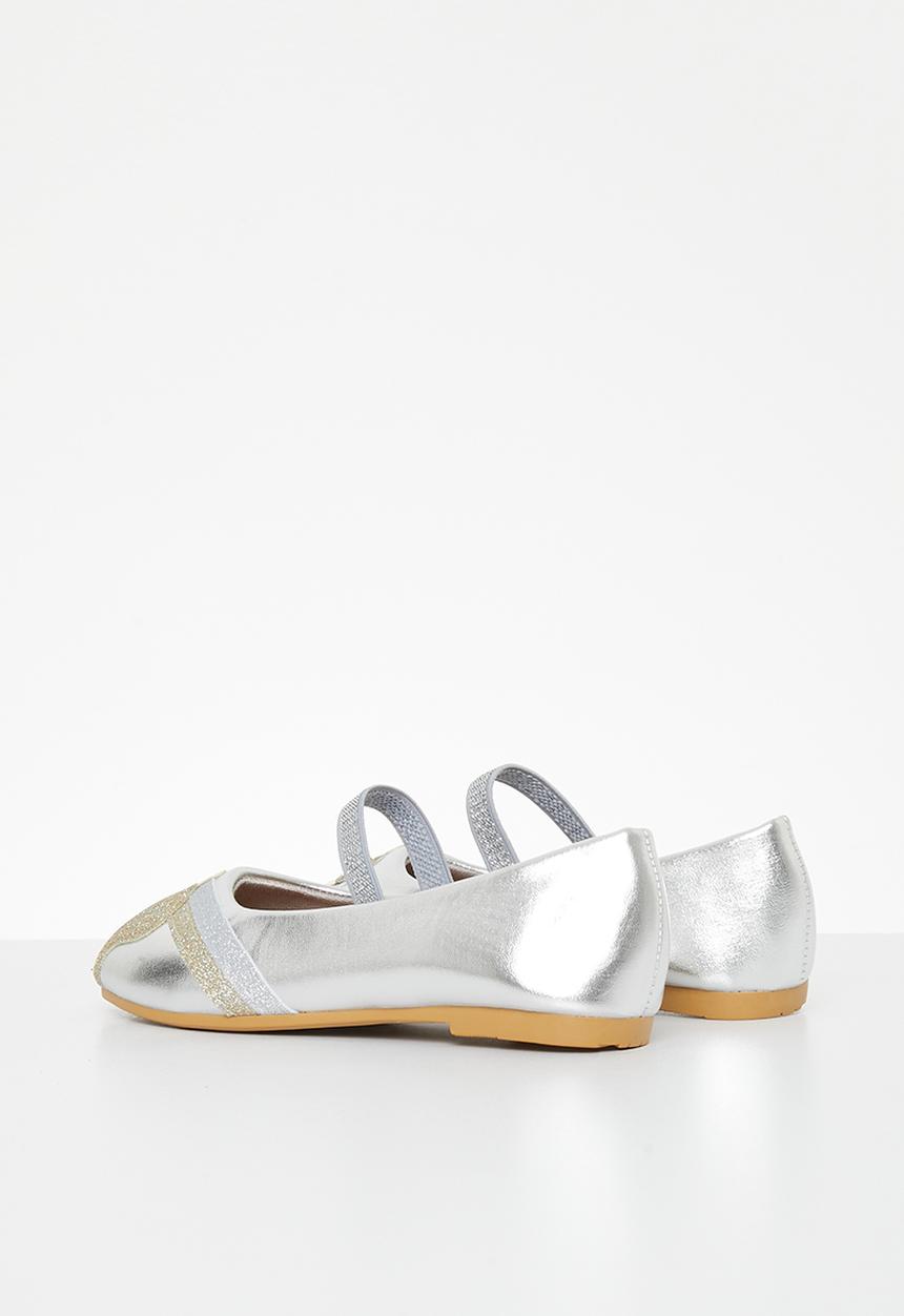 Pop Candy - Girls ballet flats - silver