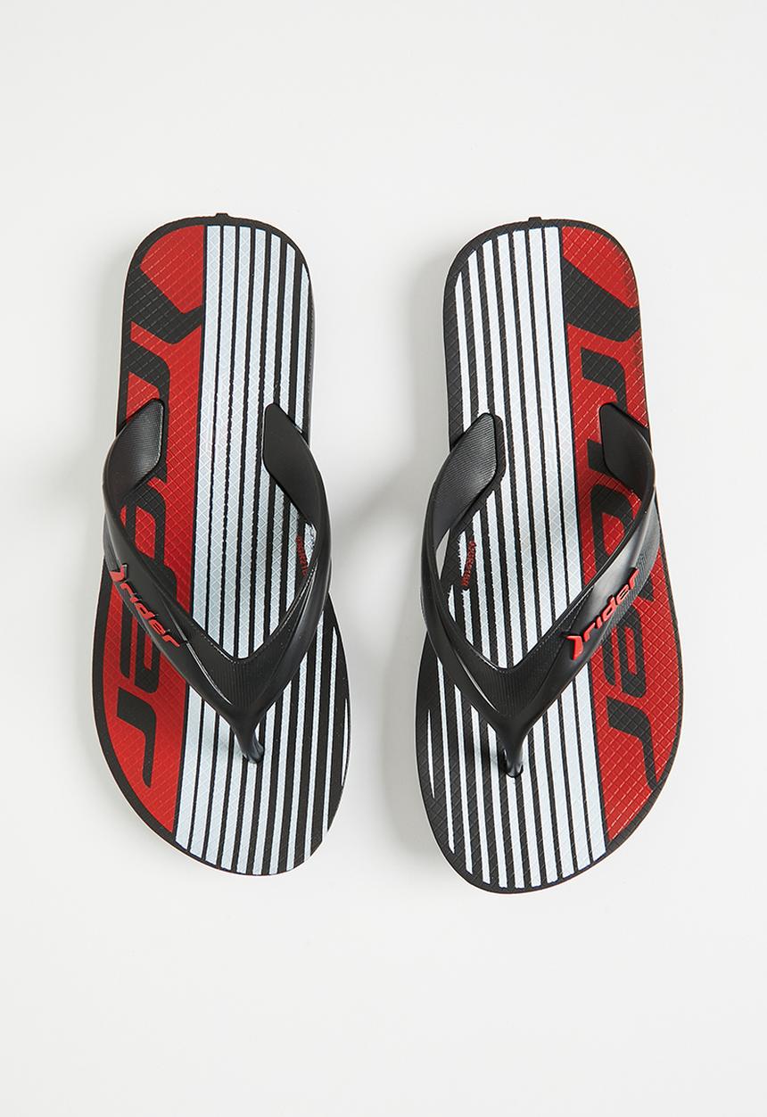 Ipanema - Rider strike graphics kids - black/red