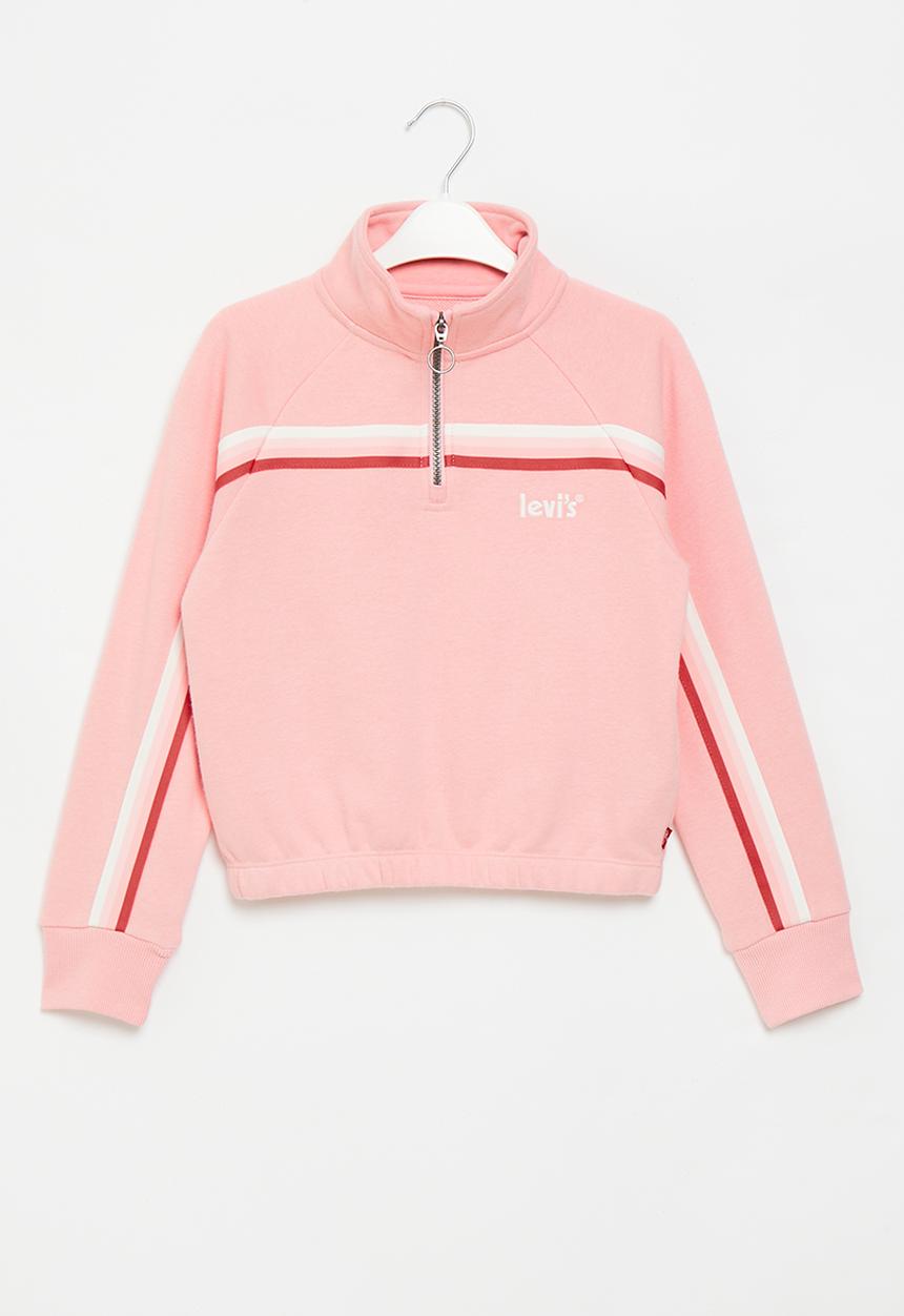 Levi’s® - Lvg meet and greet quarter zip - quartz pink