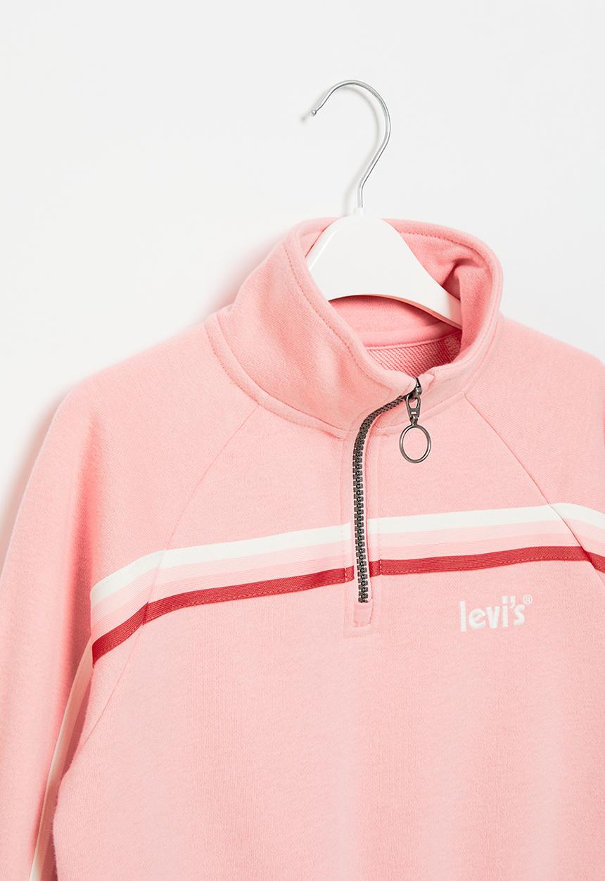 Levi’s® - Lvg meet and greet quarter zip - quartz pink