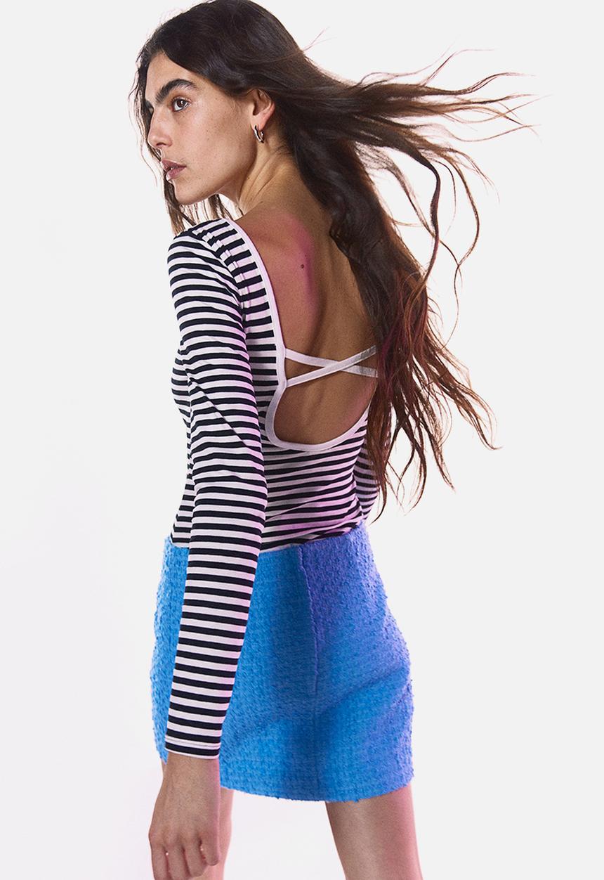 H&M - Mini skirt - blue