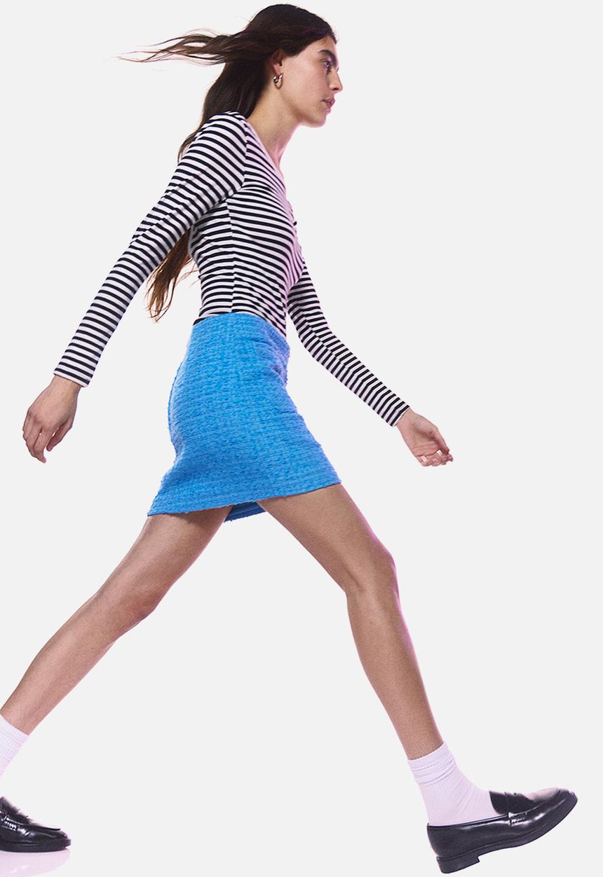 H&M - Mini skirt - blue