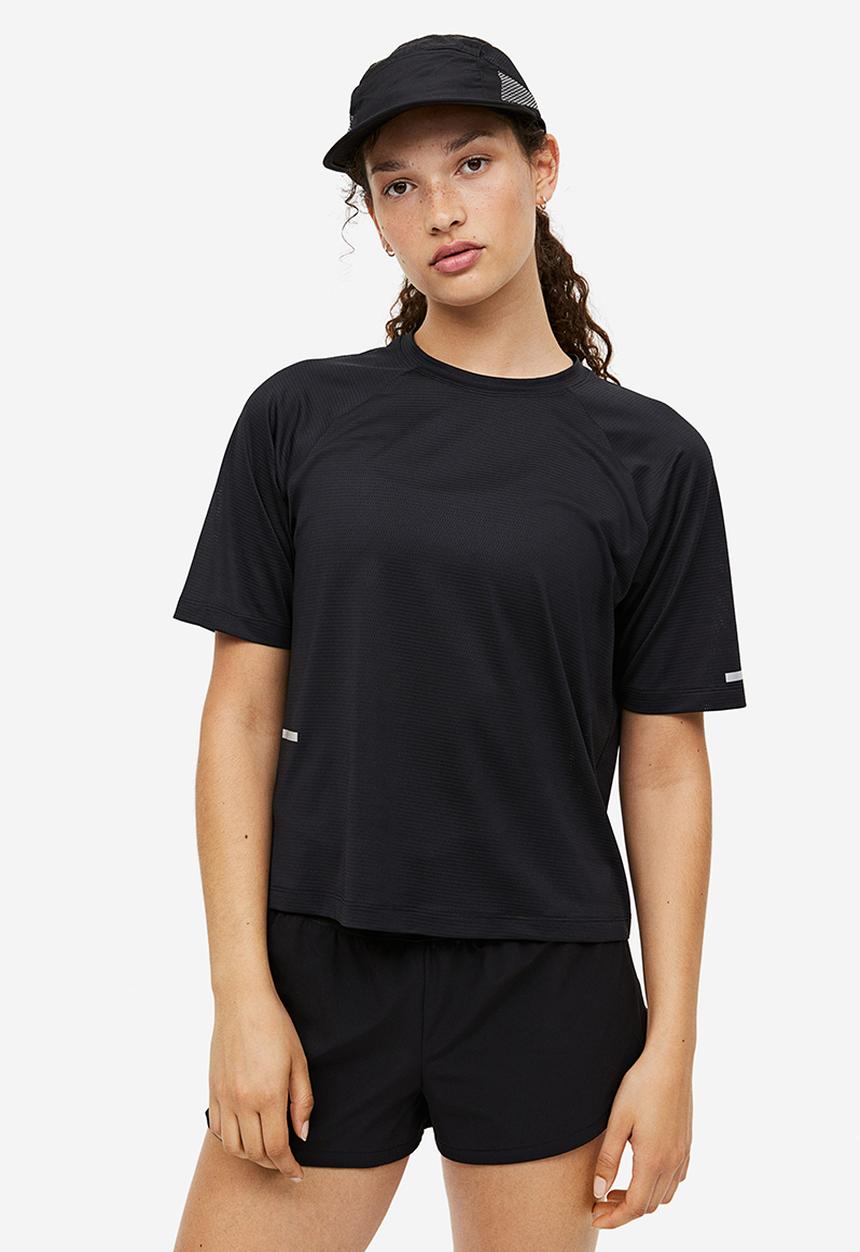 H&M - Drymove™ sports top - black