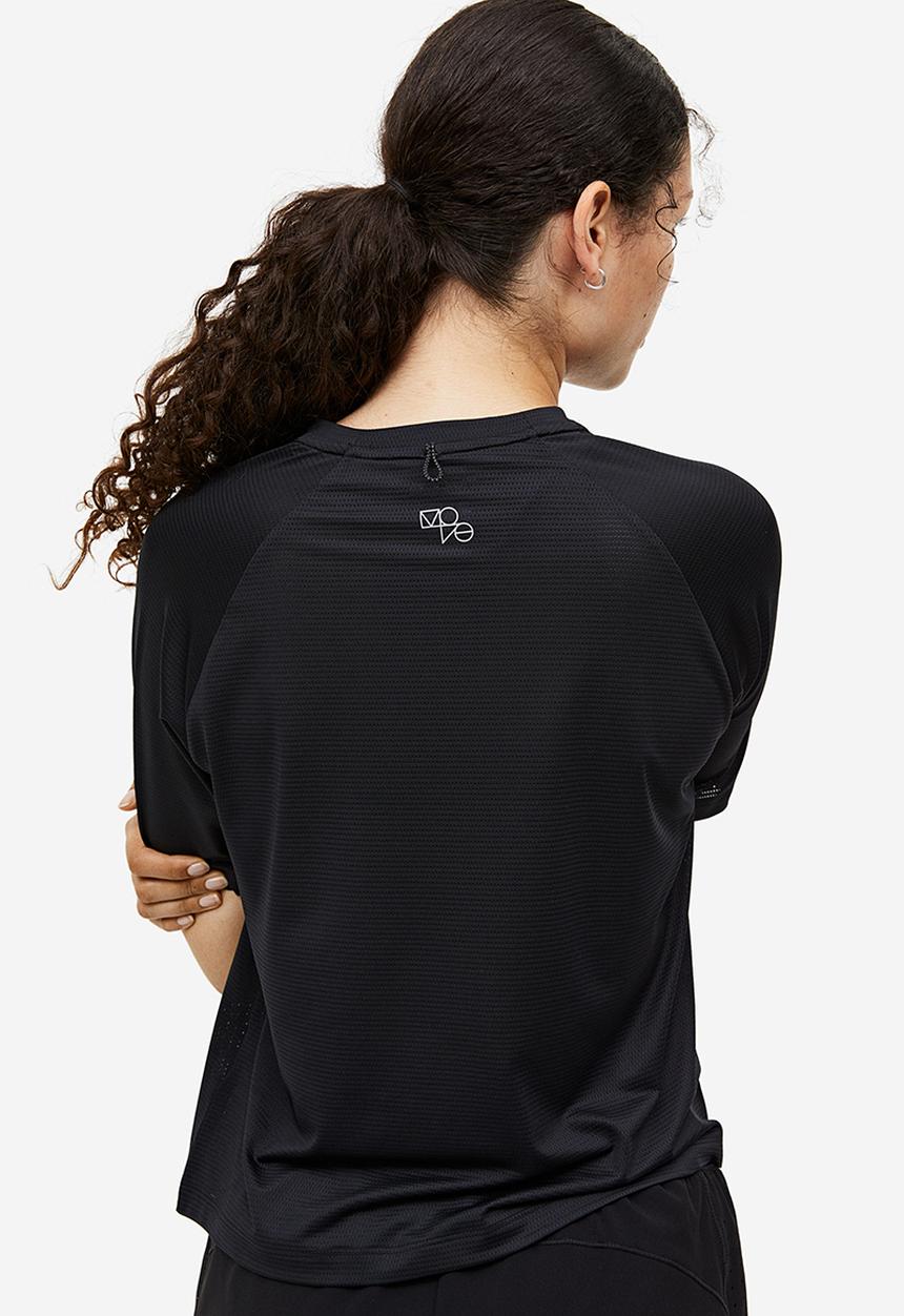 H&M - Drymove™ sports top - black