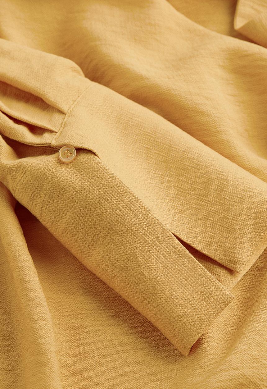 H&M - Wrap dress - yellow