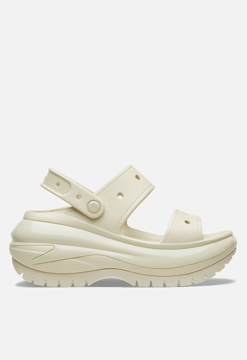 Crocs - Classic mega crush sandal - bone