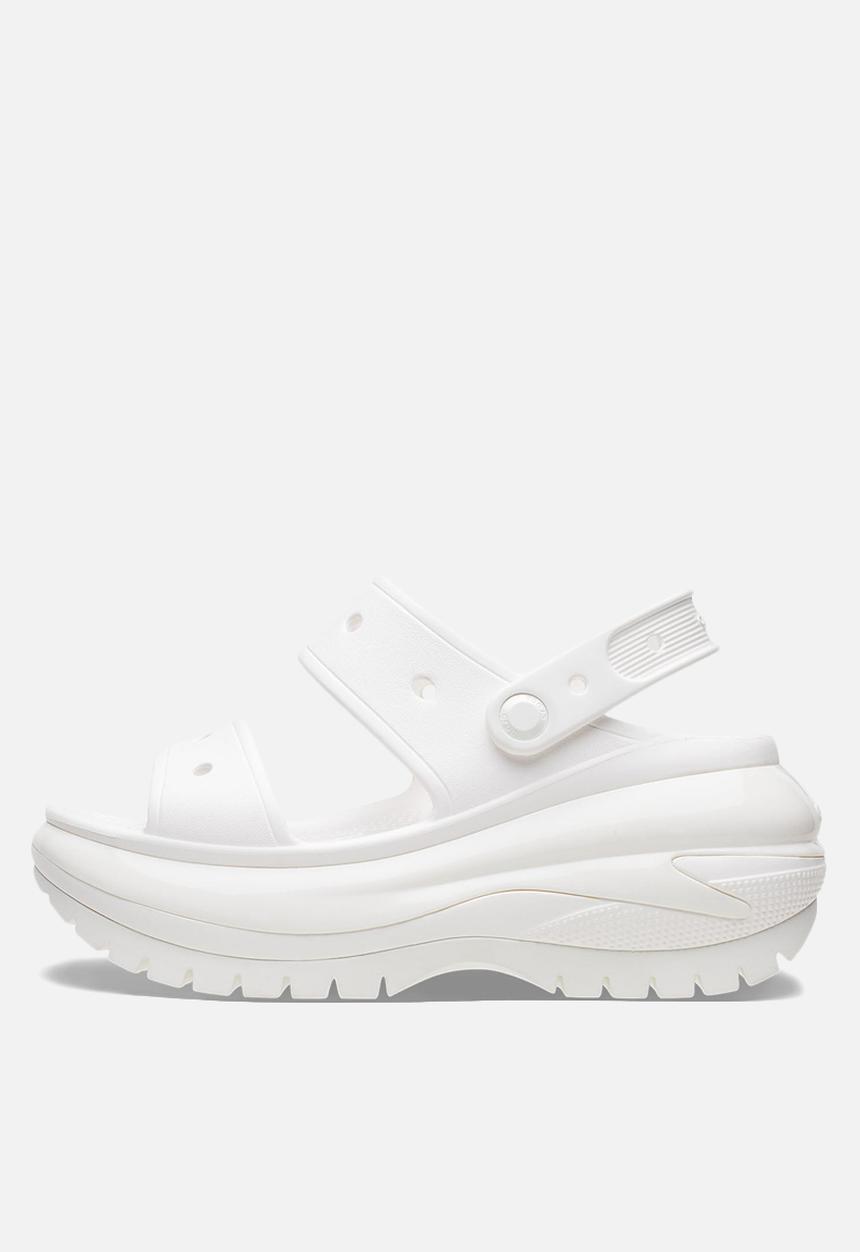Crocs - Classic mega crush sandal - white