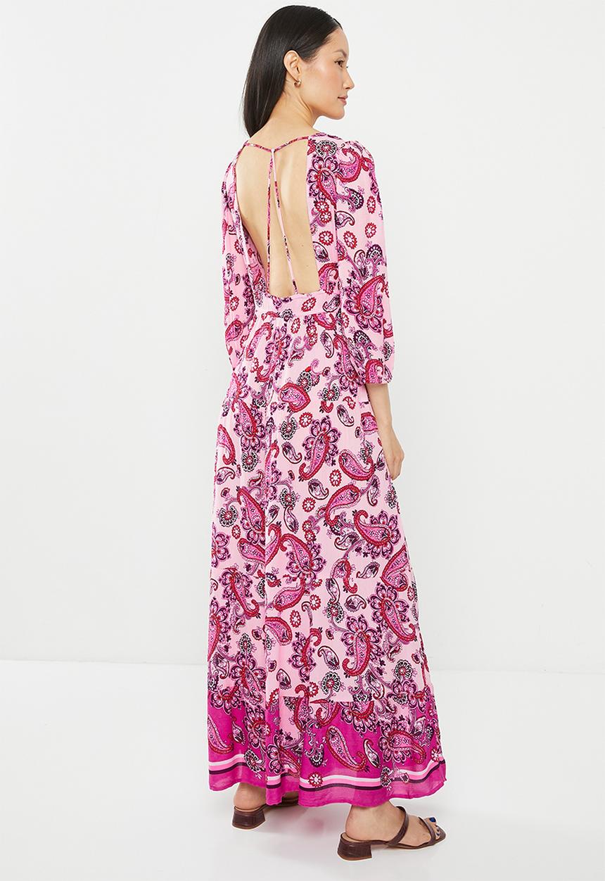 Vero Moda - Alina 3/4 ankle dress - parfait pink