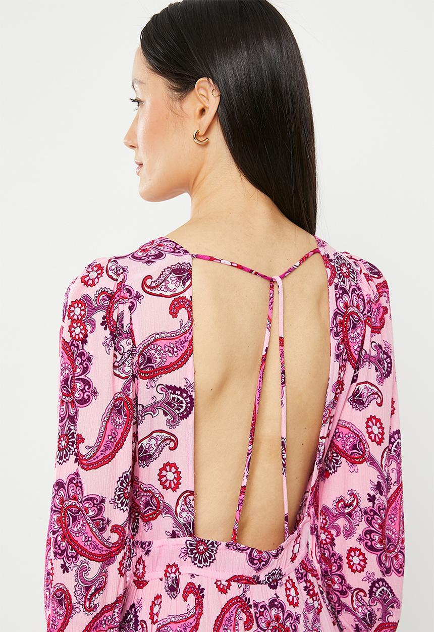 Vero Moda - Alina 3/4 ankle dress - parfait pink