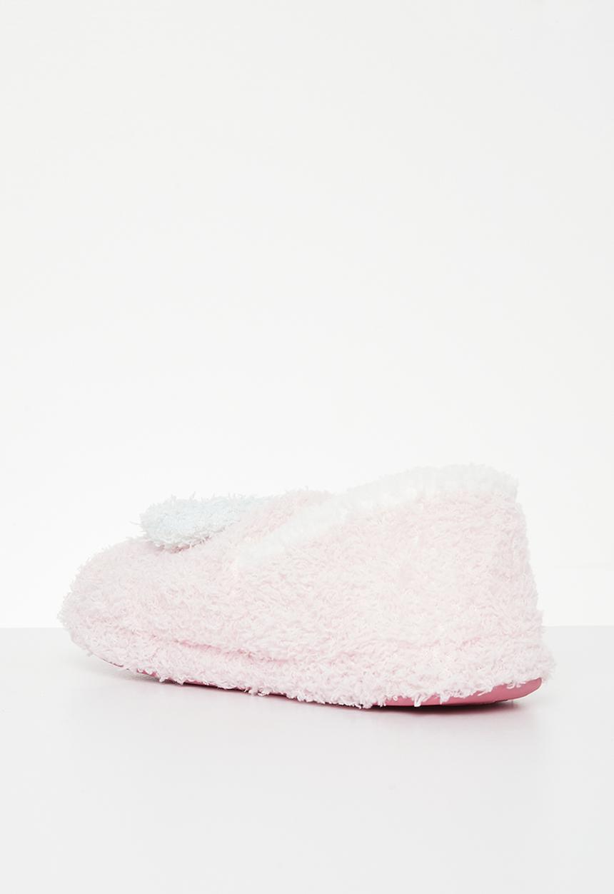 Superbalist - Closed toe heart slipper - pink & blue