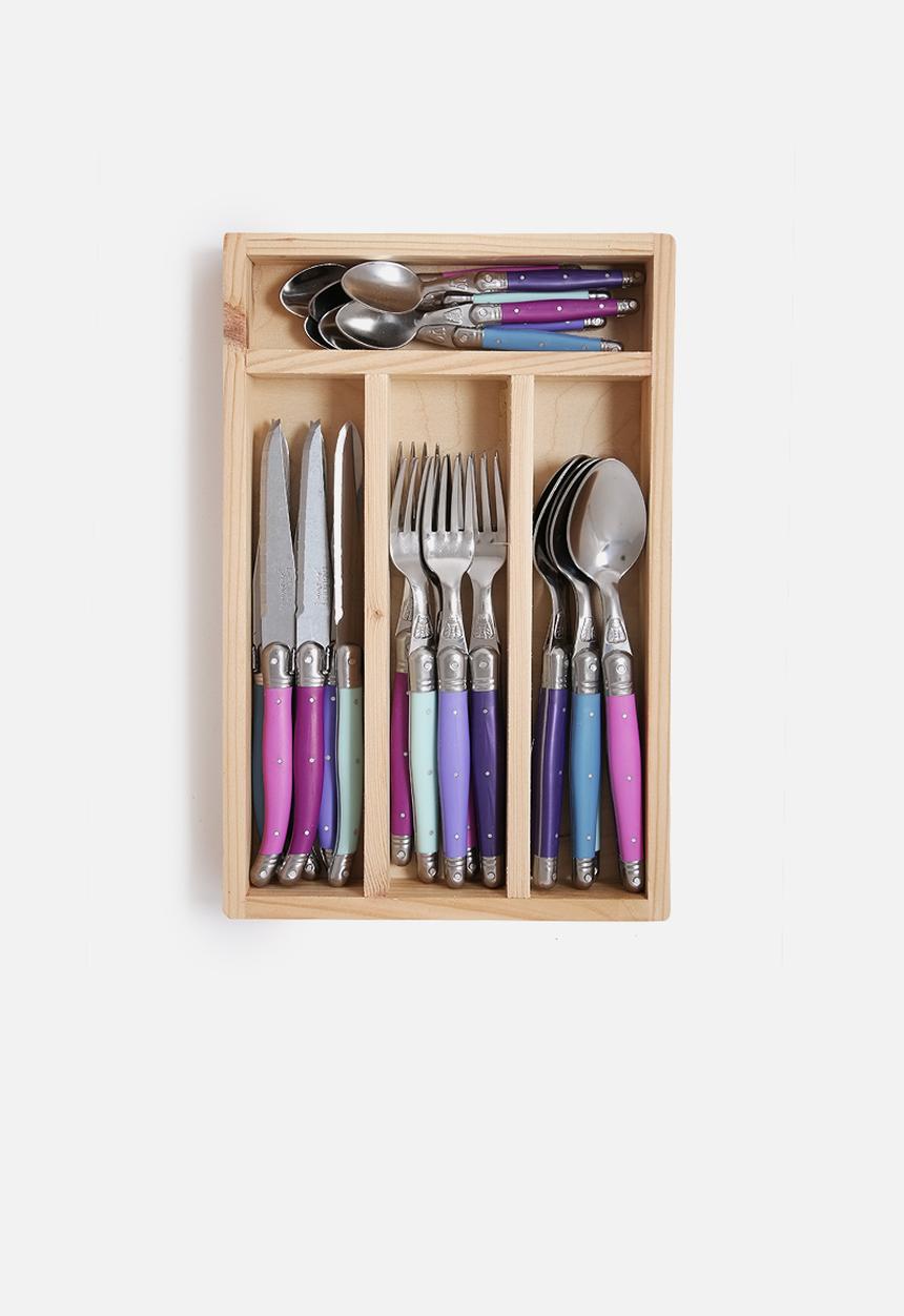 Superbalist Wine & Dine - 24 Pce Provence Cutlery Set