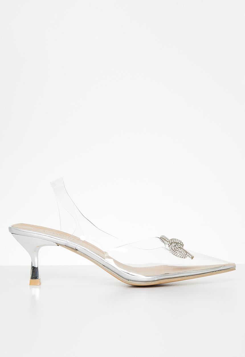 Superbalist - Dakota kitten heel - clear