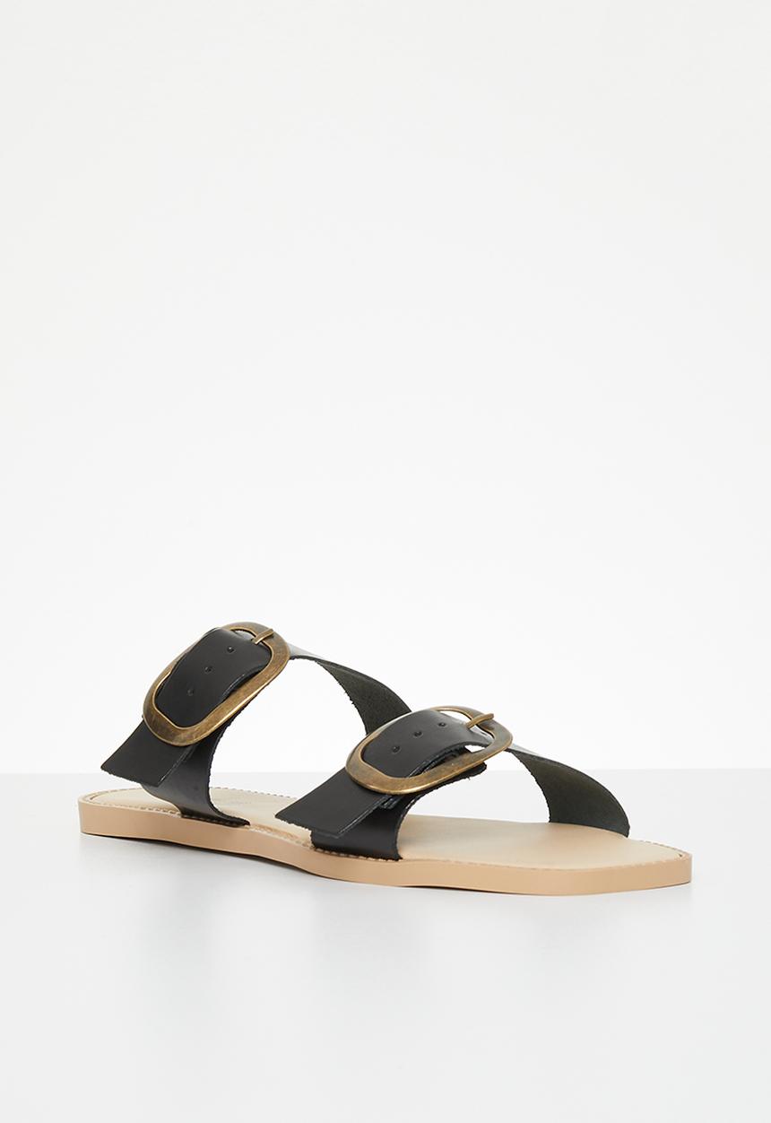 Superbalist - Nora buckle slide - black