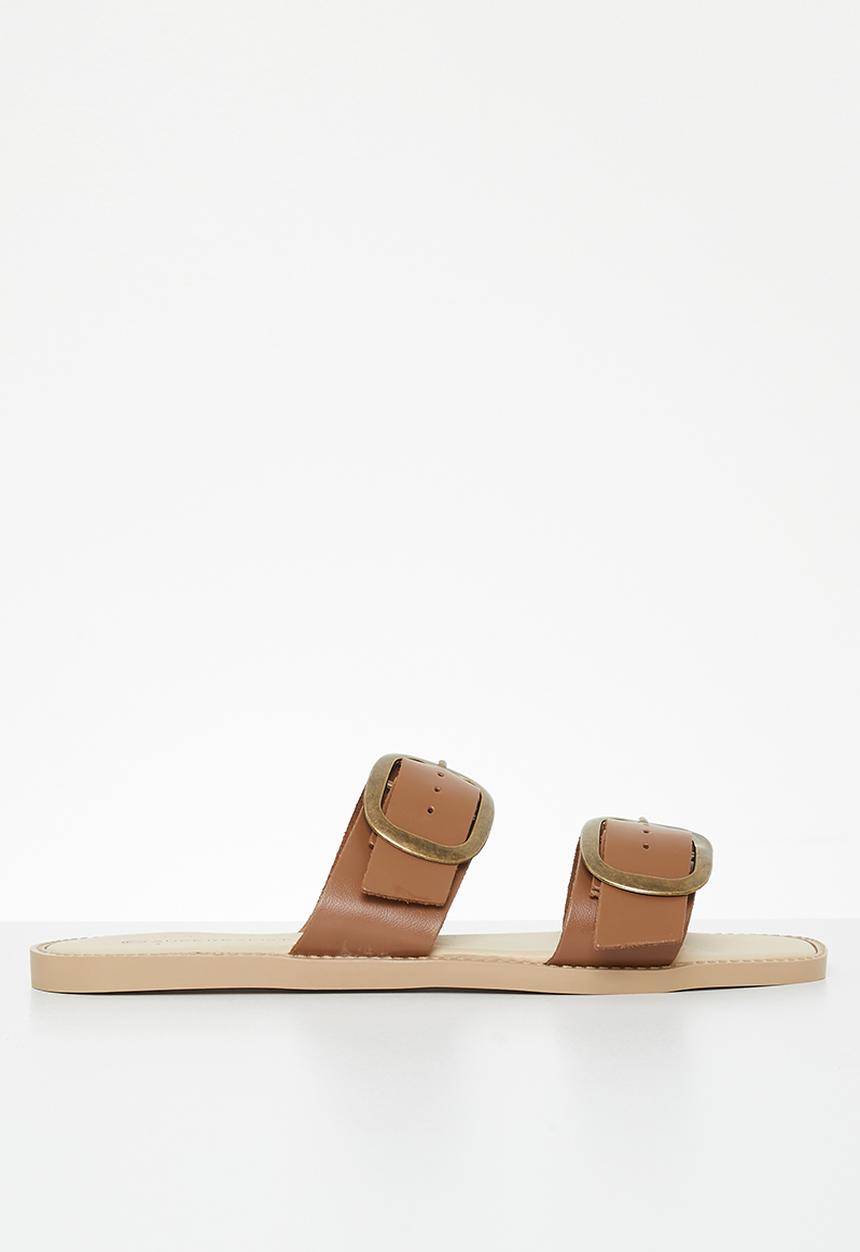 Superbalist - Nora buckle slide - tan