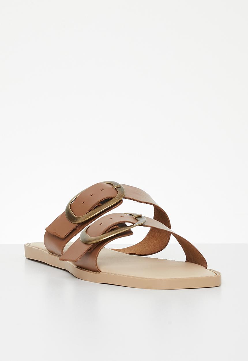 Superbalist - Nora buckle slide - tan