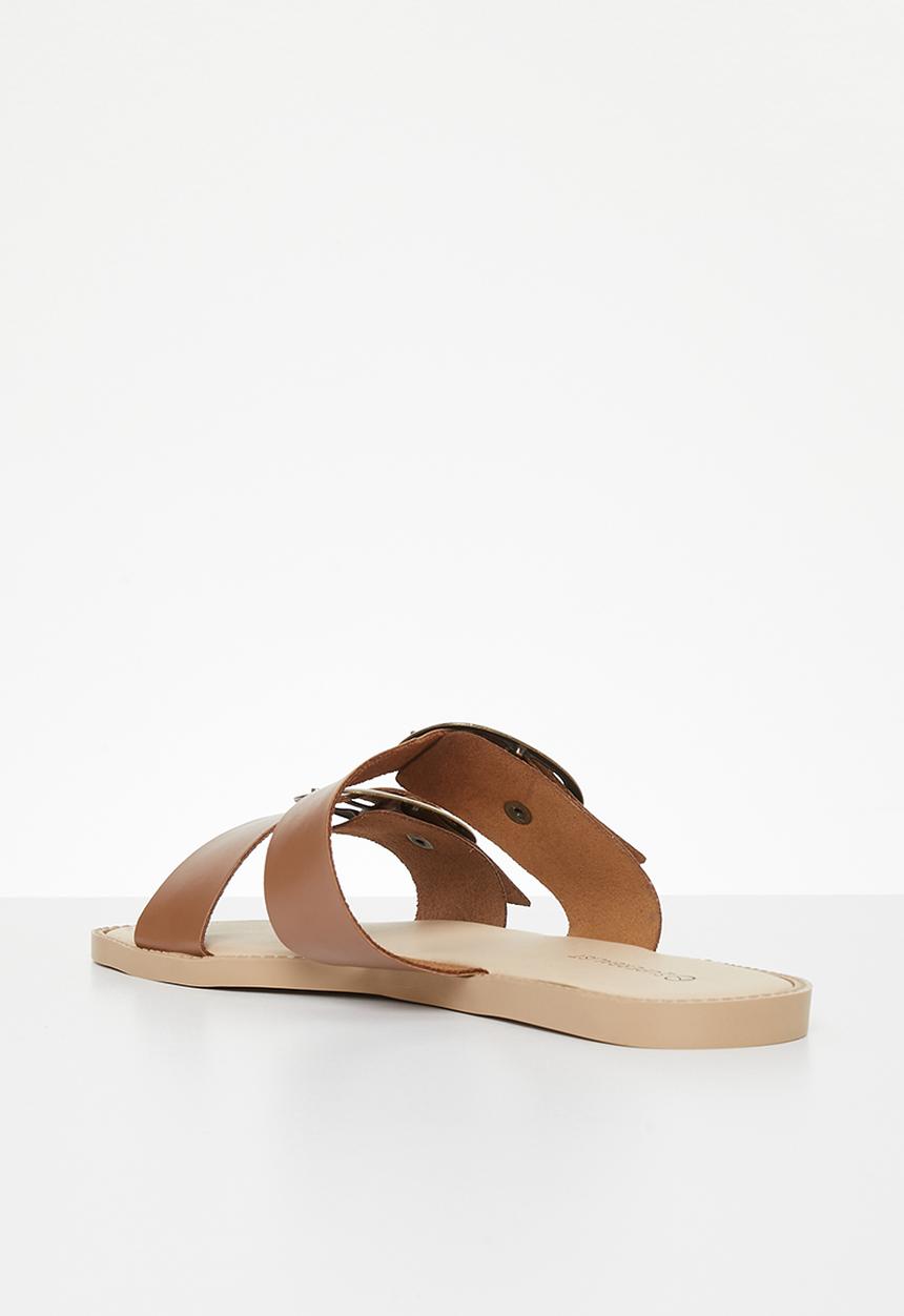 Superbalist - Nora buckle slide - tan