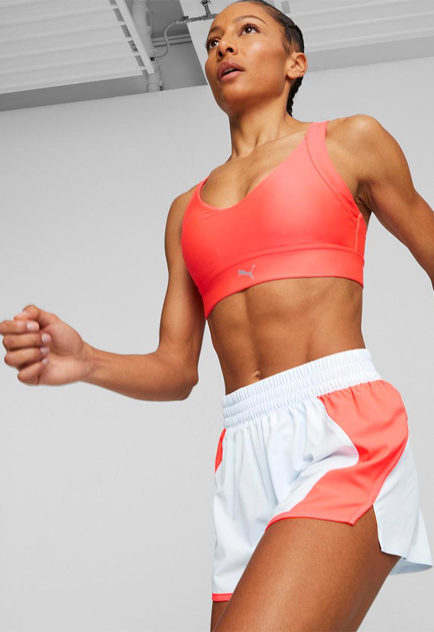 PUMA - High impact ultraform running bra - fire orchid