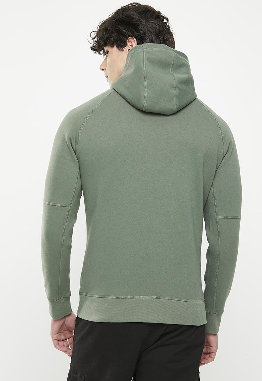 Superdry. - Code tech zip hood - balsam green