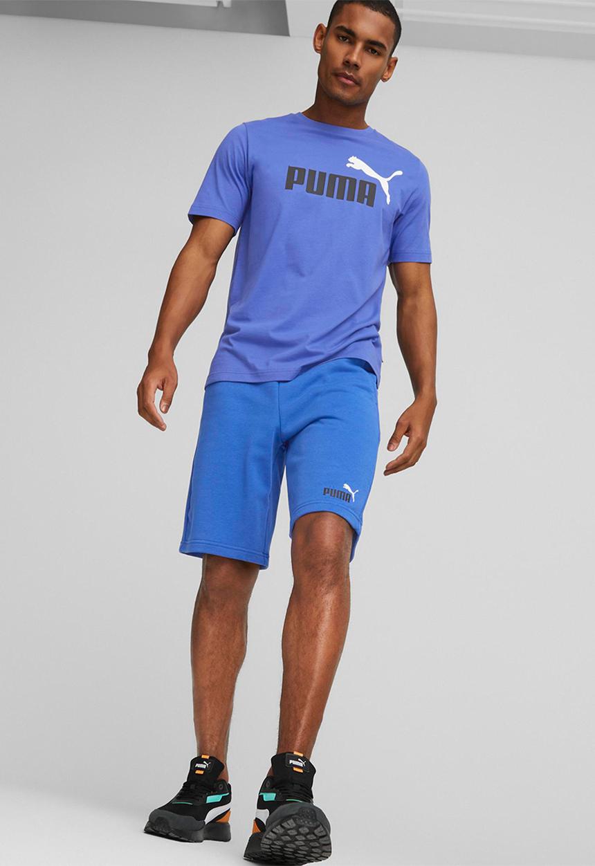 PUMA - Ess+ 2 col logo tee - royal sapphire