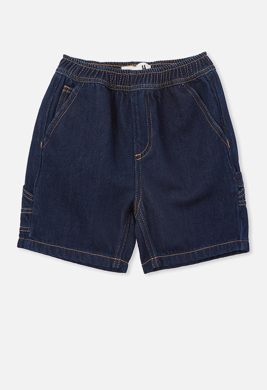 Cotton On - Balloon fit worker short - 90 s sorrento dark blue