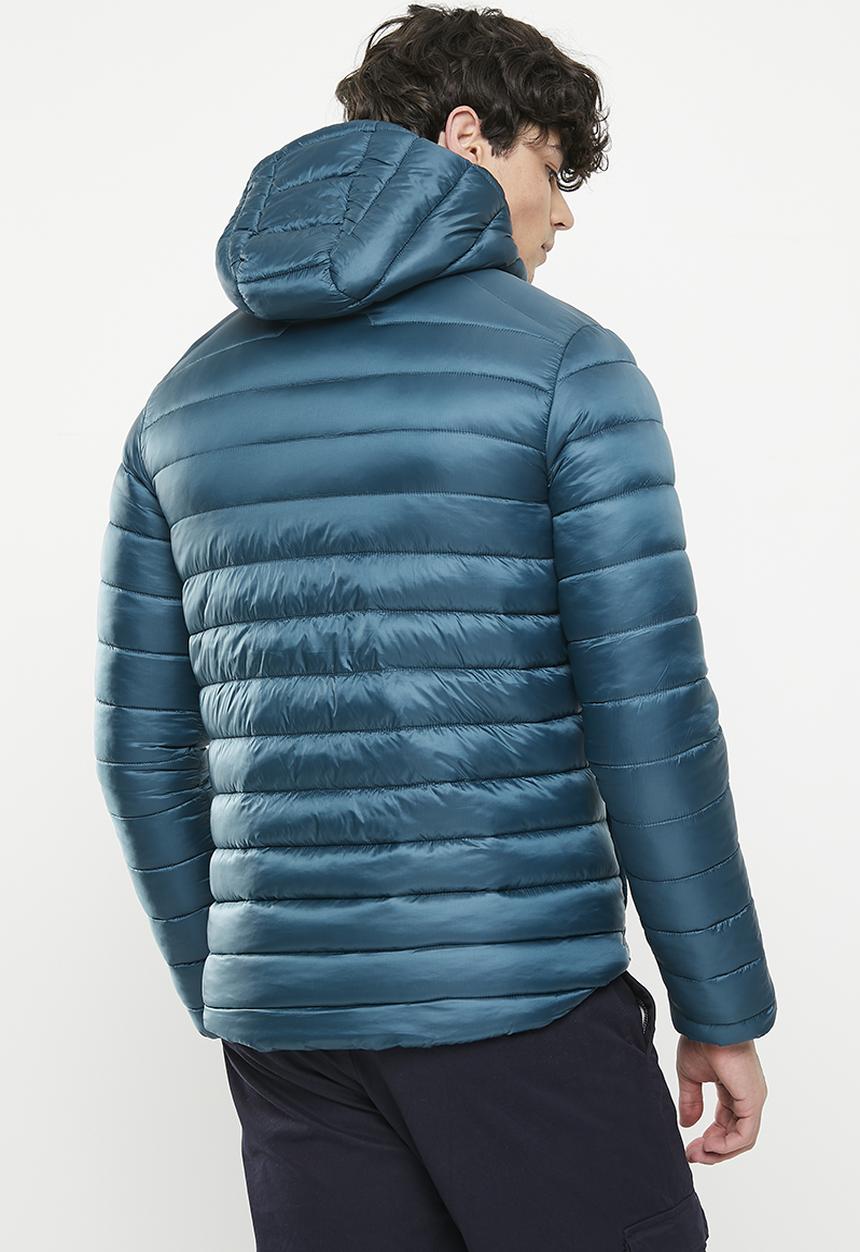 Superdry. - Code lwt sport padded jacket - blue bottle