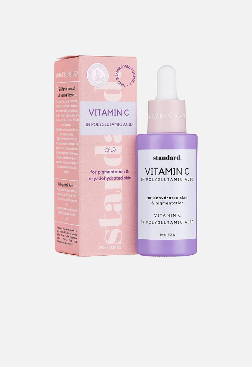 Standard Beauty - Vitamin C Serum in Polyglutamic Acid