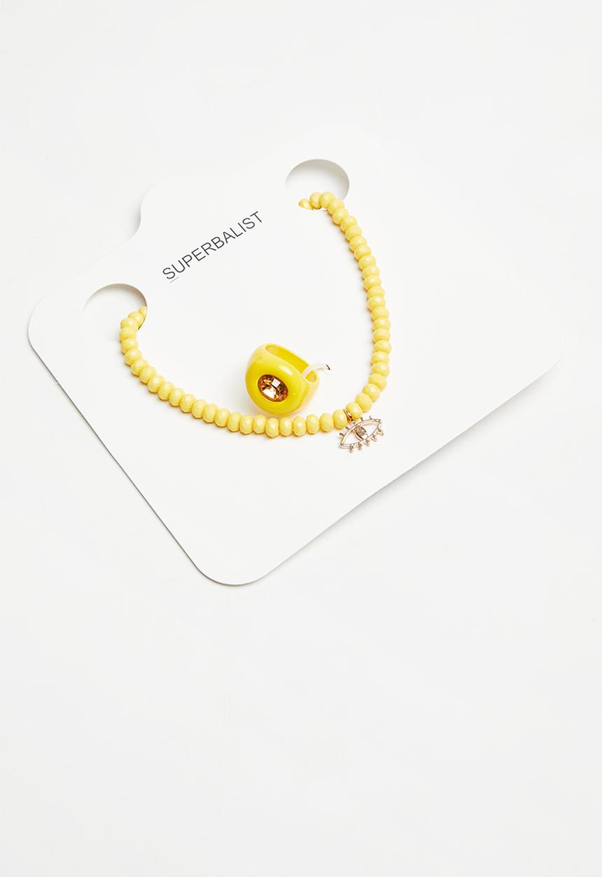 Superbalist - Macie jewellery set - yellow
