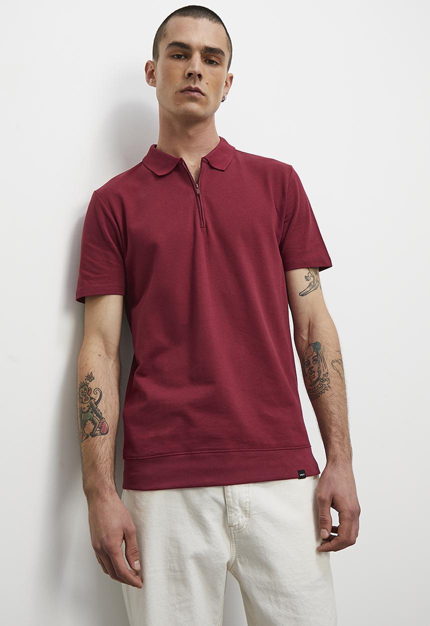 Superbalist - Andrea 1/4 zip golfer - plum