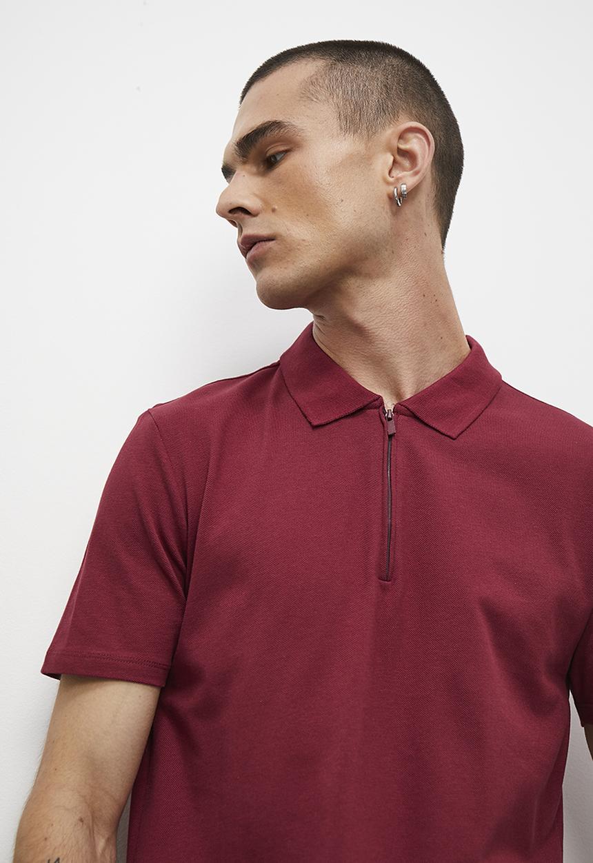 Superbalist - Andrea 1/4 zip golfer - plum