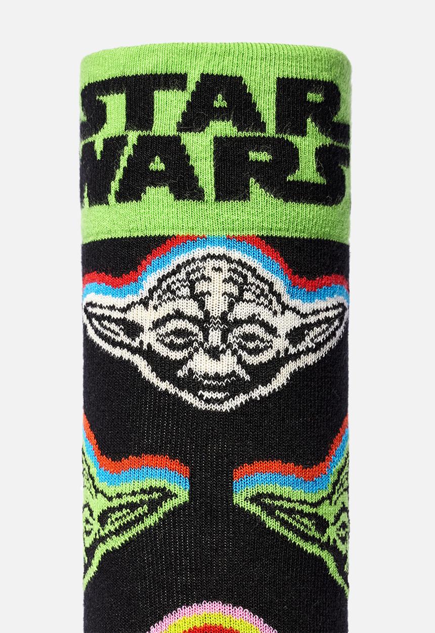 Happy Socks - Star Wars™ yoda sock - black
