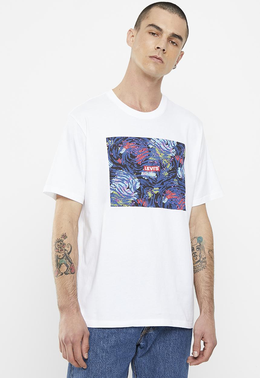 Levi’s® - Short sleeve relaxed fit tee za ssnl babytab - white