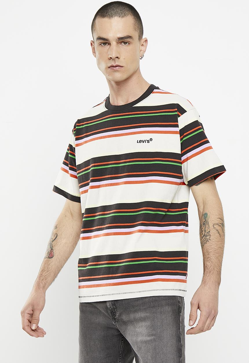 Levi’s® - Red tab vintage tee - queen stripe rainy day